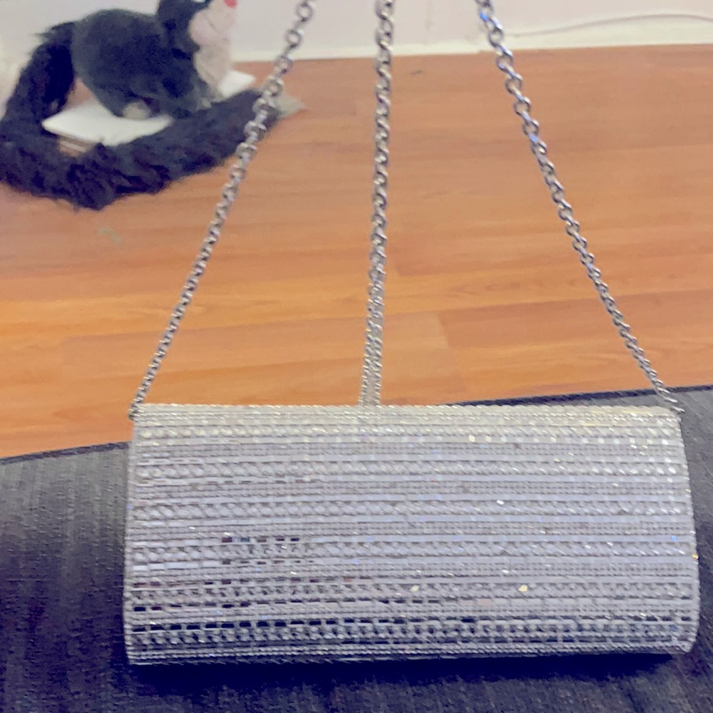 Aldo rhinestones clutch